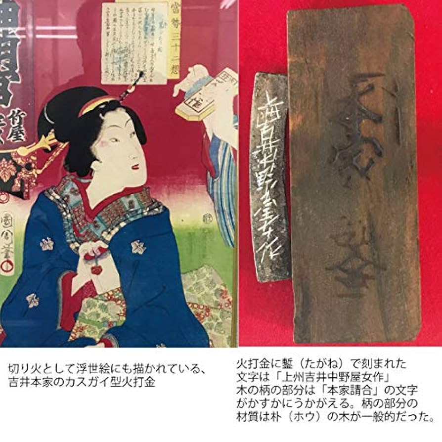 Amazon.co.jp: 吉井本家 らくらく火打鎌 野宿の匠 切り火セット